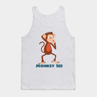 Monkey See Tank Top